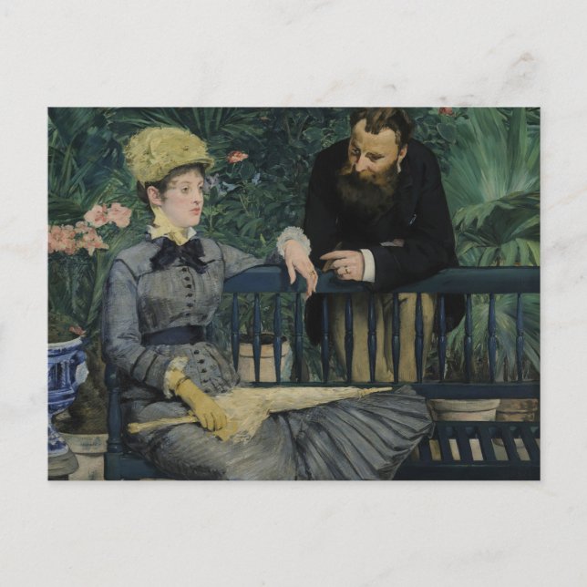 Carte Postale Edouard Manet - Au Conservatoire (Devant)