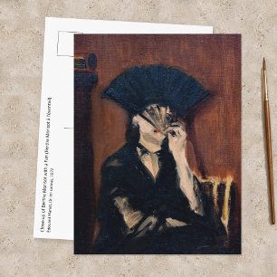 Carte Postale Edouard Manet - Berthe Morisot avec un éventail