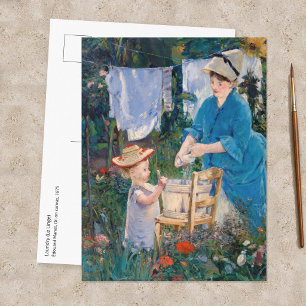Carte Postale Edouard Manet - Blanchisserie