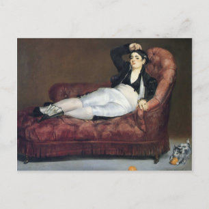 Carte Postale Edouard Manet - Le barque de Dante