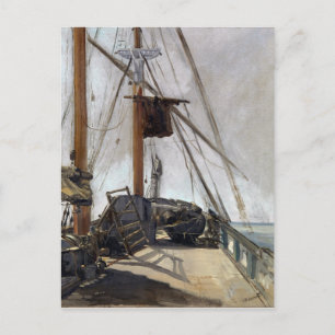 Carte Postale Édouard Manet Le pont du navire