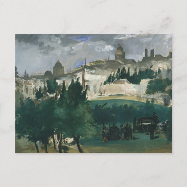 Carte Postale Edouard Manet - Les funérailles (Devant)