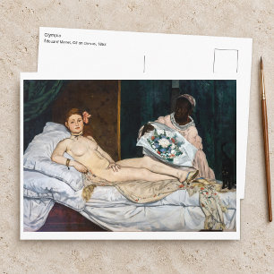 Carte Postale Edouard Manet - Olympia