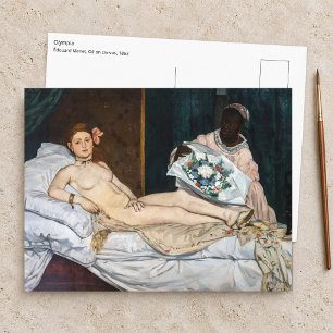 Carte Postale Edouard Manet - Olympia