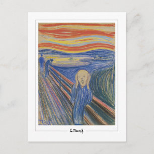 Carte Postale Edvard Munch #123-2 - Beaux-arts