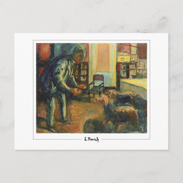 Carte Postale Edvard Munch #13-3 - Beaux-arts (Devant)