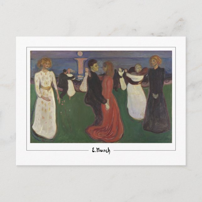 Carte Postale Edvard Munch #193-3 - Beaux-arts (Devant)