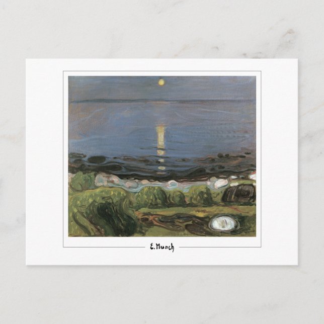 Carte Postale Edvard Munch #20-3 - Beaux-arts (Devant)
