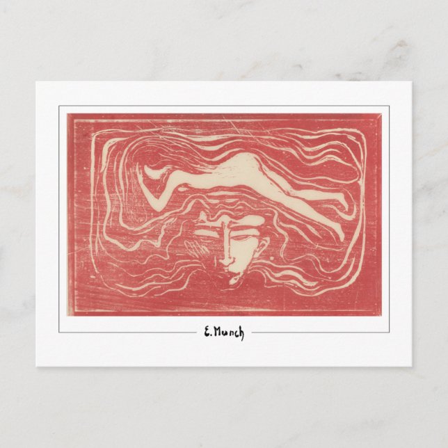 Carte Postale Edvard Munch #258-2 - Beaux-arts (Devant)