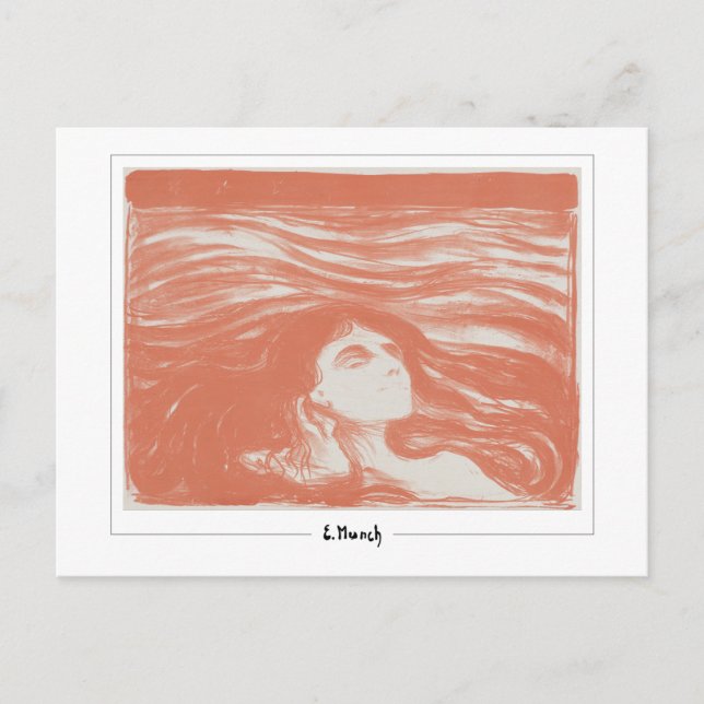 Carte Postale Edvard Munch #310-2 - Beaux-Arts (Devant)
