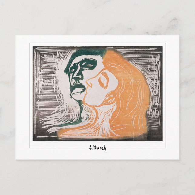 Carte Postale Edvard Munch #334-2 - Beaux-arts (Devant)