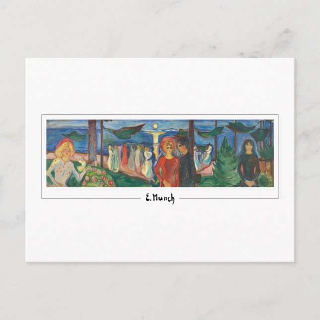 Carte Postale Edvard Munch #384 - Beaux-arts (Devant)