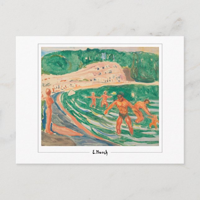 Carte Postale Edvard Munch #412-3 - Beaux-arts (Devant)