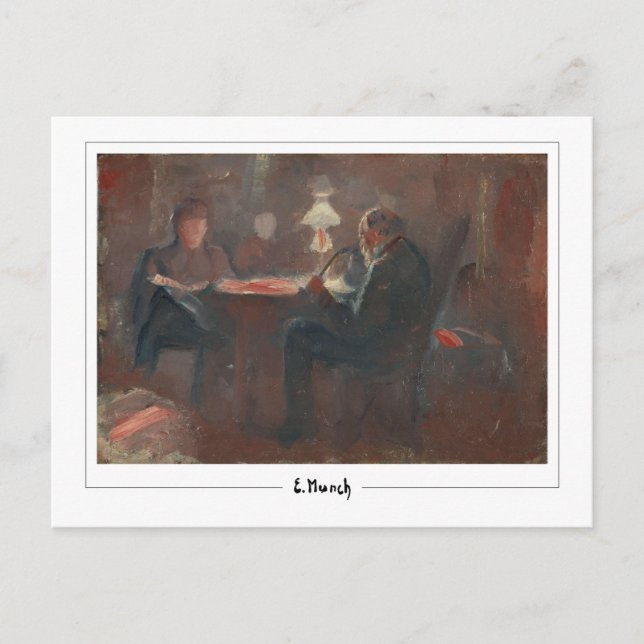 Carte Postale Edvard Munch #574 - Beaux-arts (Devant)