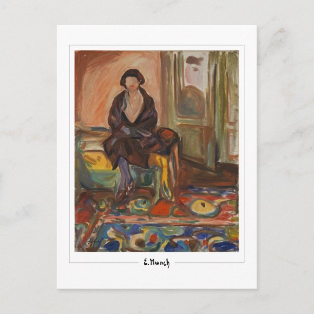 Carte Postale Edvard Munch #598-3 - Beaux-arts (Devant)