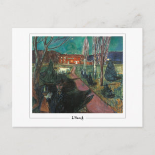 Carte Postale Edvard Munch #621-2 - Beaux-arts