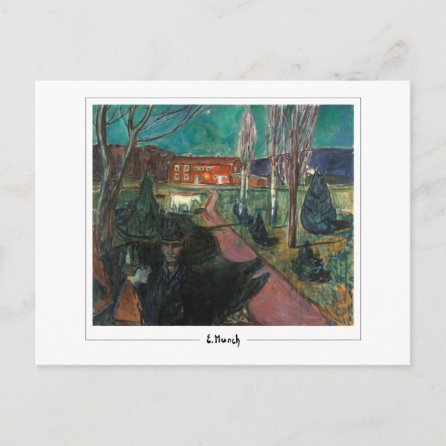 Carte Postale Edvard Munch #621-2 - Beaux-arts (Devant)