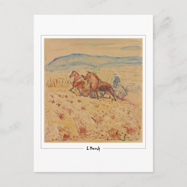 Carte Postale Edvard Munch #648-2 - Beaux-arts (Devant)