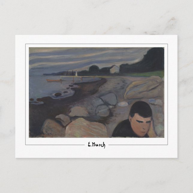 Carte Postale Edvard Munch #767-3 - Beaux-Arts (Devant)