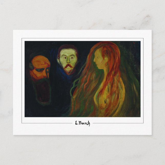 Carte Postale Edvard Munch #777-3 - Beaux-arts (Devant)