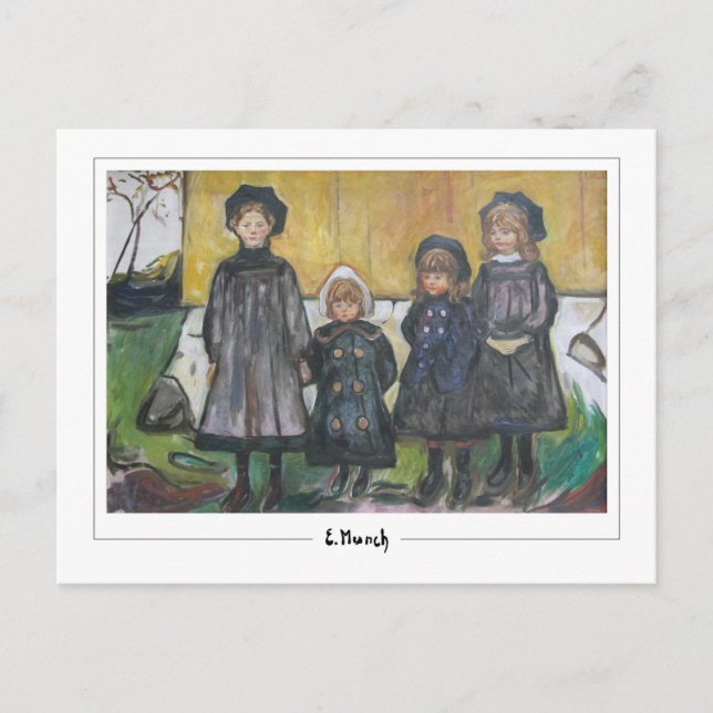 Carte Postale Edvard Munch #786 - Beaux-Arts (Devant)