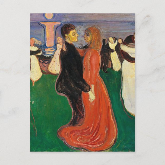 Carte Postale Edvard Munch - Danse De La Vie (Devant)