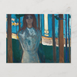Carte Postale Edvard Munch - La Voix, La Nuit D'Été