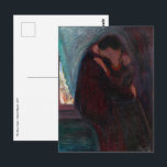 Carte Postale Edvard Munch - Le Baiser<br><div class="desc">Le Baiser / Kyss - Edvard Munch,  1897</div>