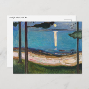 Carte Postale Edvard Munch - Lune