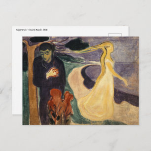 Carte Postale Edvard Munch - Séparation