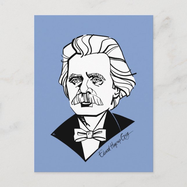 Carte Postale Edward Elgar (Devant)