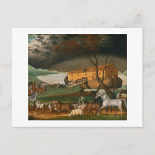 Carte Postale Edward Hicks - L'Arche de Noé