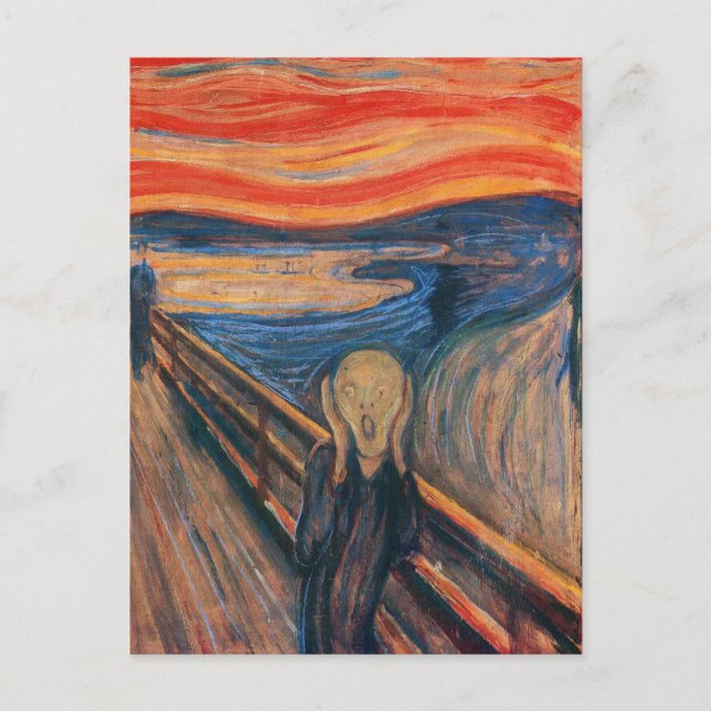 Carte Postale Edward Munch (Devant)