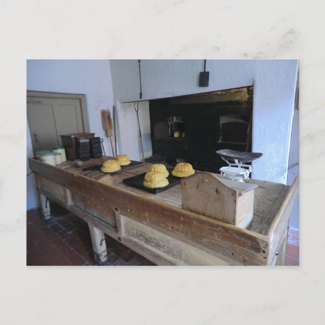 Carte Postale Edwardian Kitchen à Erddig Hall (Devant)
