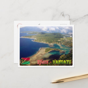 Carte Postale EFate - Erakor Island - Vue aérienne - Vanuatu -