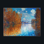 Carte Postale Effet d'automne en Argenteuil par Monet Postcard<br><div class="desc">Monet - une célébration des Maîtres d'Art</div>