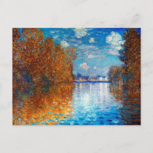 Carte Postale Effet d'automne en Argenteuil par Monet Postcard