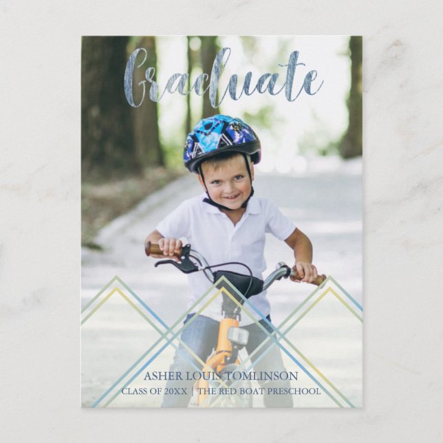 Carte Postale Effet de transparence mignon pour photo de remise  (Devant)