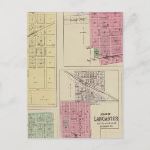 Carte Postale Effingham, Muscotah, Lancaster, Kansas