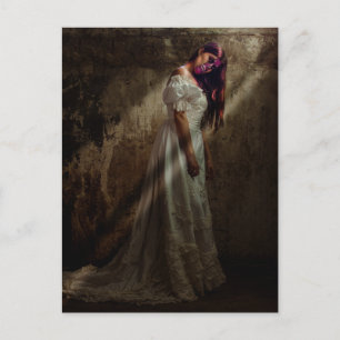 Carte postale Effrayant de la nuit d'Halloween