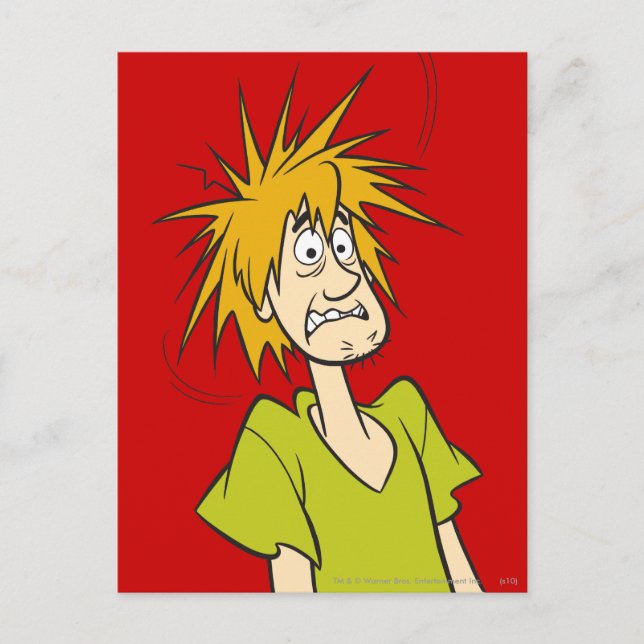 Carte Postale Effrayé (Devant)