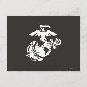 Carte Postale EGA à une couleur - blanc