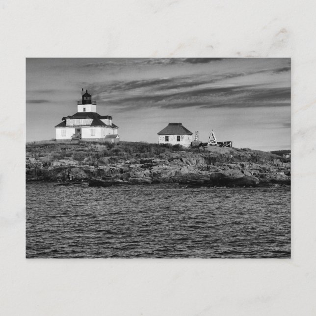 Carte Postale Egg Rock Lighthouse Maine-Postcard (Devant)