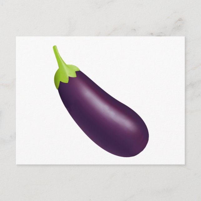 Carte Postale Eggplant Emoji (Devant)