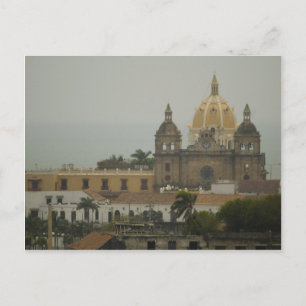Carte Postale Église à Cartagena, Colombie