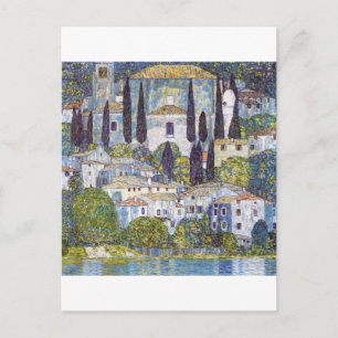 Carte Postale Église à Cassone, Gustav Klimt