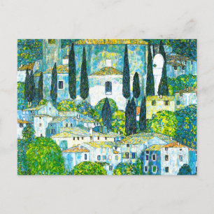 Carte Postale Église à Cassone Gustav Klimt