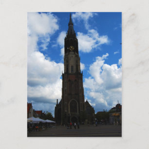 Carte Postale Église à Delft