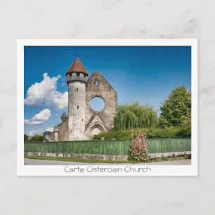 Carte Postale Église cistercienne de Carta