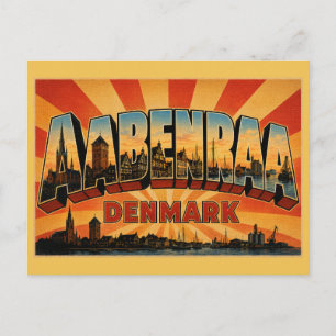 Carte Postale Église d'Aabenraa Danemark
